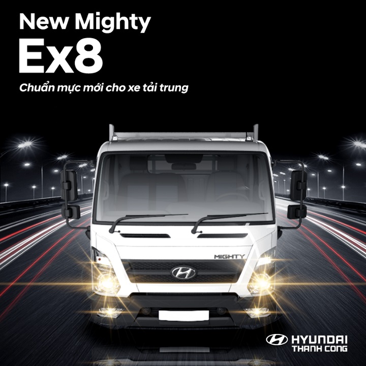 Hyundai Mighty Ex8 – Chuẩn mực mới cho xe tải trung Hyundai-New-Mighty-Ex8
